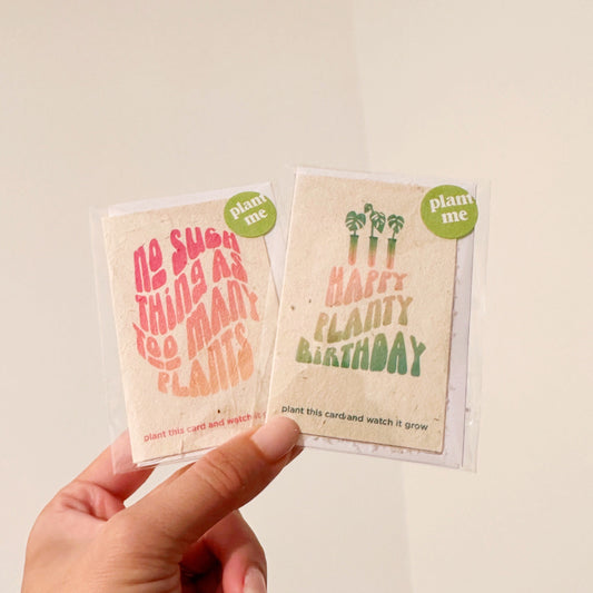 Tiny Planty Seed Cards