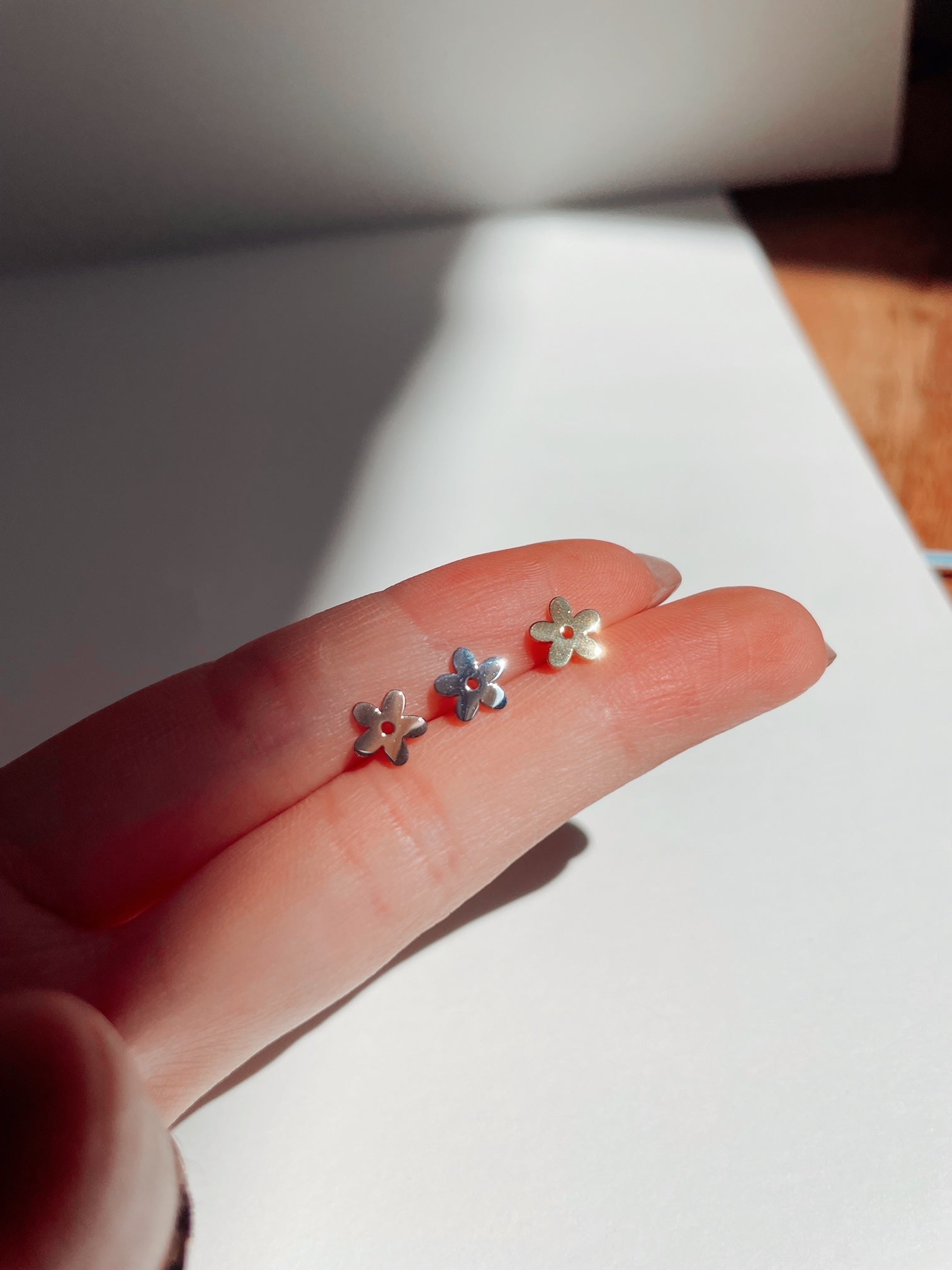 Custom Birthstone Stud Earrings in Silver - Gardens of the Sun | Ethical  Jewelry