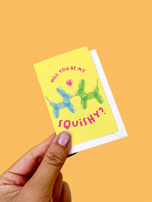 Will You Be My Squishy Card