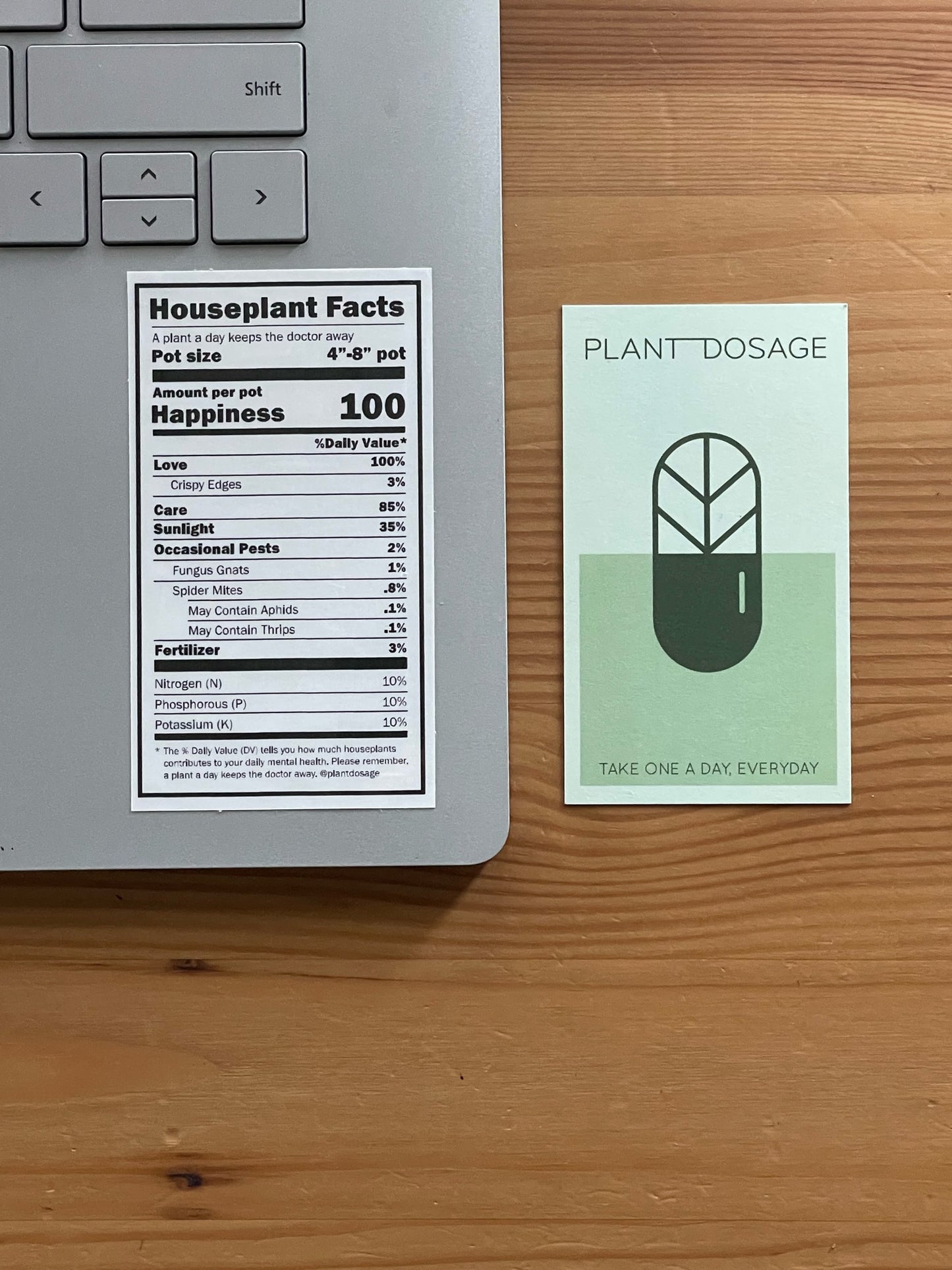 Houseplant Facts - Plant Dosage